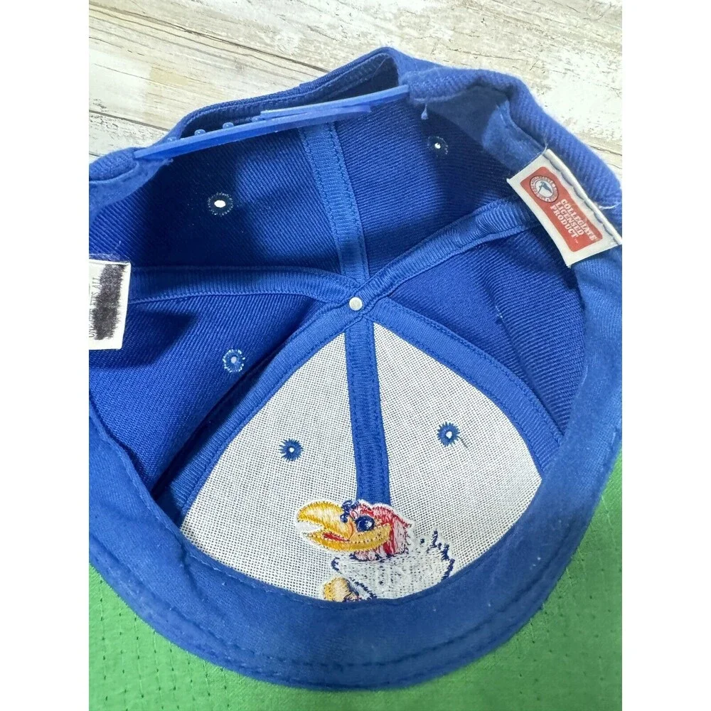University of Kansas Jayhhawks NCAA Dad Hat Cap Snapback‎ Adult Size Vintage